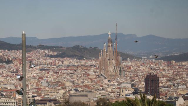Blick auf Barcelona