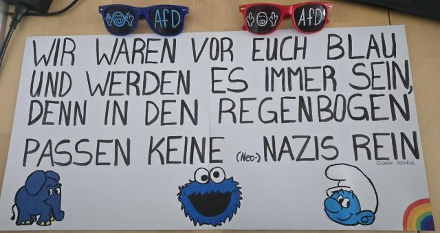 Wir waren vor euch blau