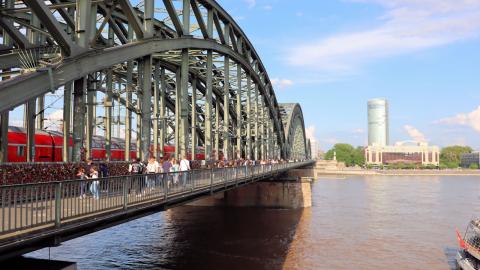 Hohenzollernbrücke (2024)