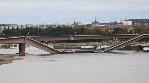 Einsturz Carola Brücke (11.09.2024)