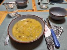 Vegetarisches Mulligatawny-Suppe