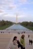 Lincoln Memorial - Blick auf das Washington Momument (2015)