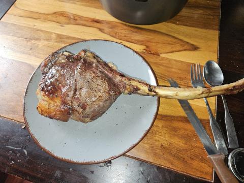Tomahawk-Steak – Reverse Sear