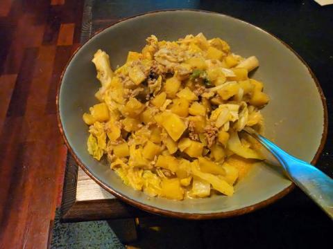 Wirsing Hackfleisch Pfanne